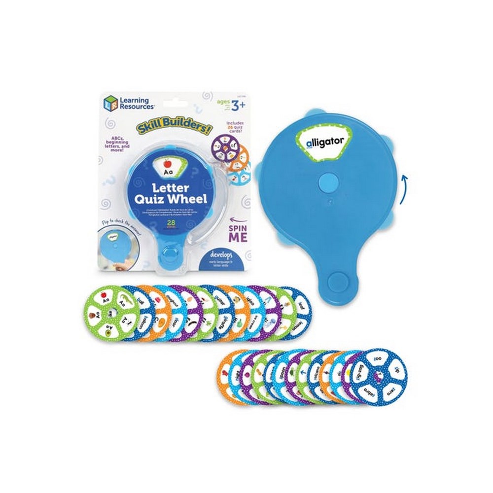  Skill Builders! Letter Quiz Wheel