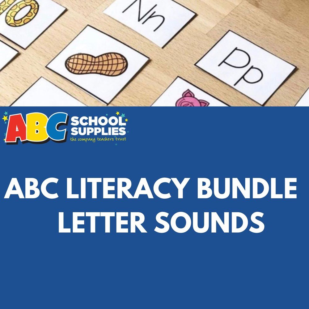ABC Literacy Bundle - Letter Sounds - ABC School Supplies
