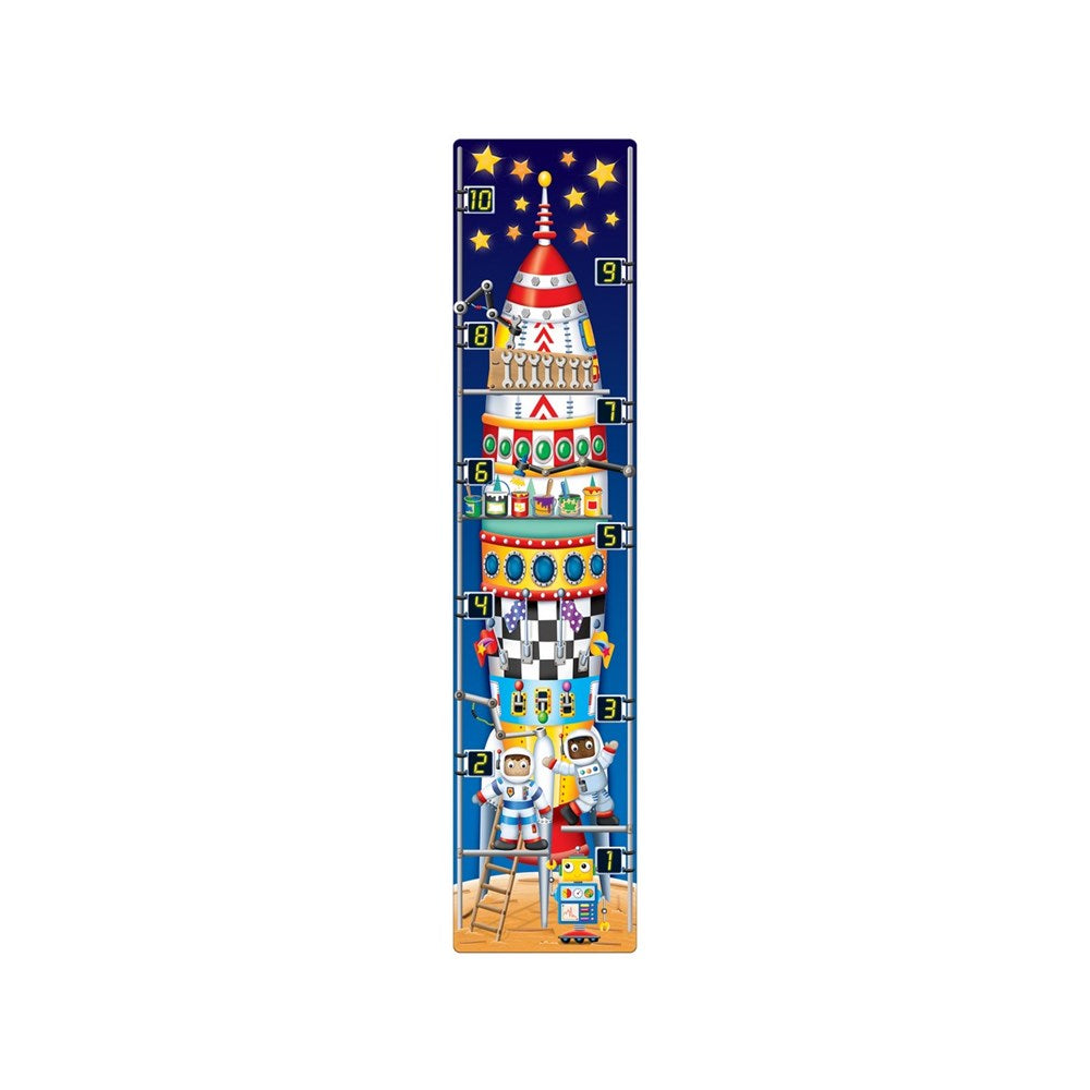 **Long & Tall Puzzles Rocket Numbers 51 Pcs
