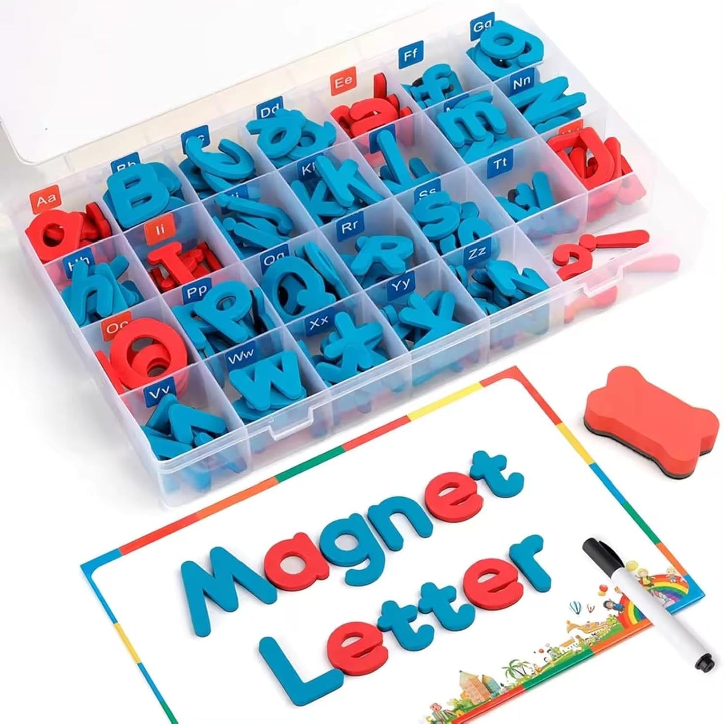 ABC Essentials Magnetic Letters in a Case