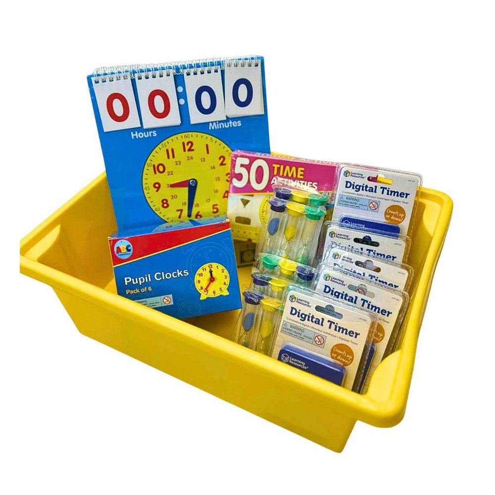 ABC Maths Kit - Time Station Kit - ABC School Supplies