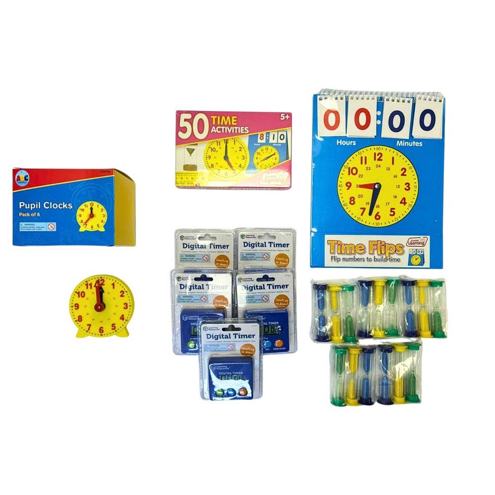 ABC Maths Kit - Time Station Kit - ABC School Supplies