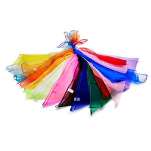 Megaform Set of 3 Henrys juggling scarves - neon green