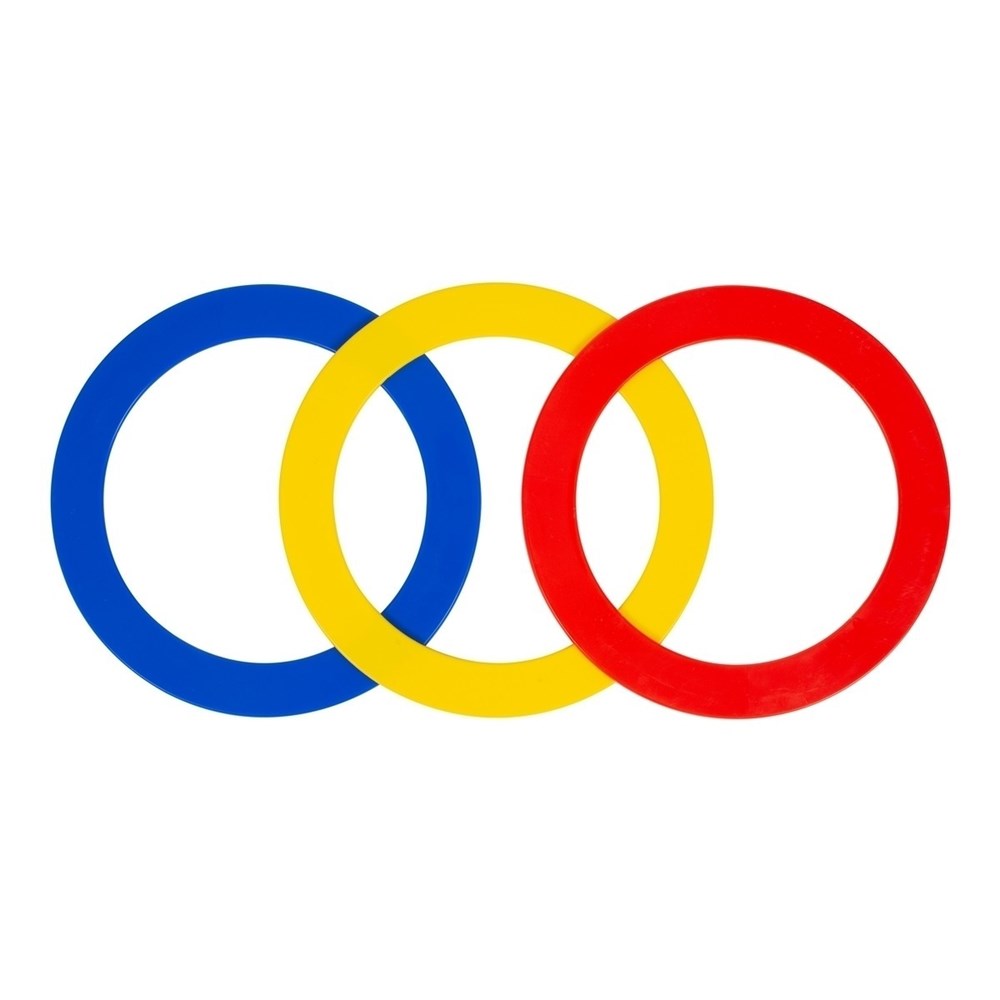 Megaform Set of 3 Juggling Rings 24cm