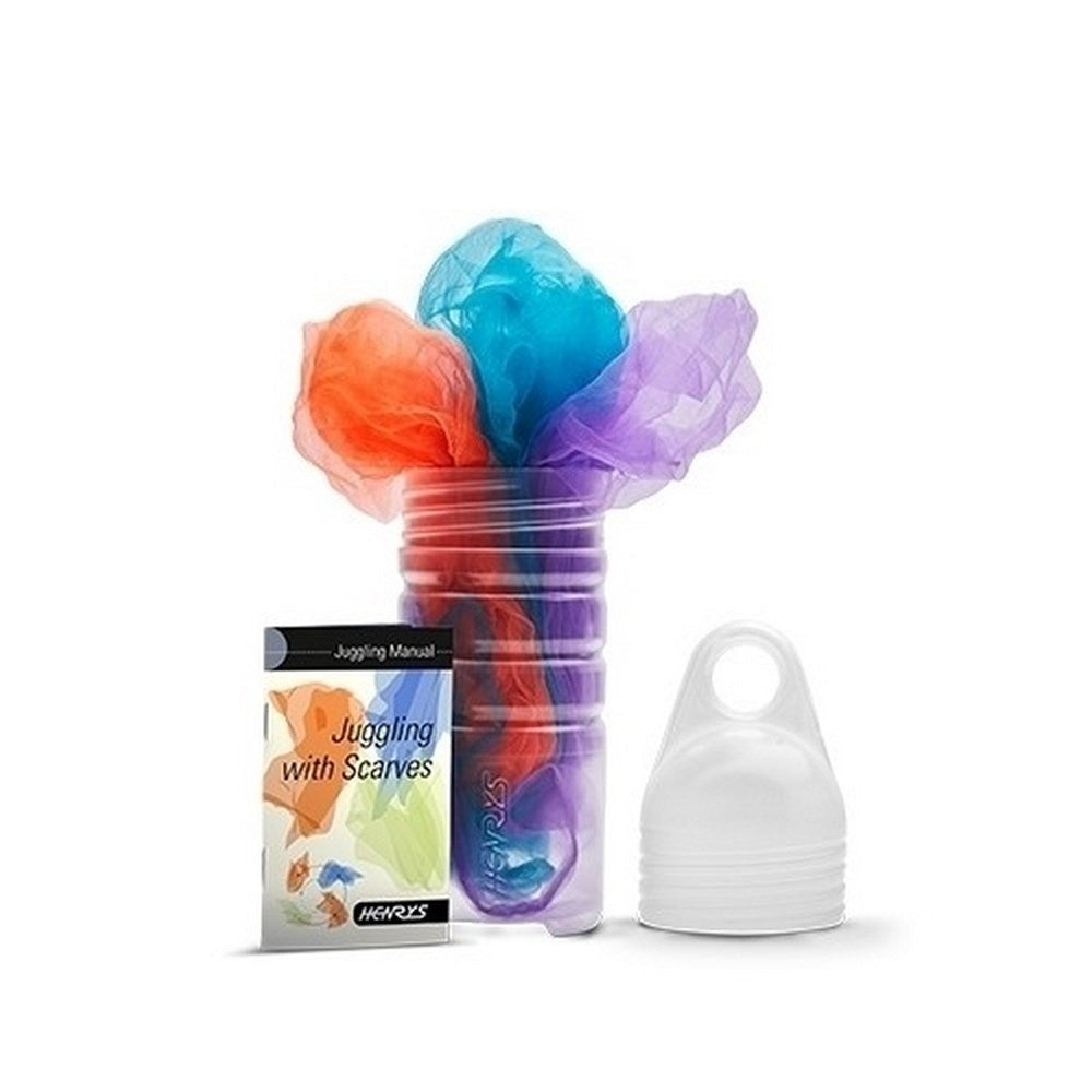 Megaform Tube with 3 Juggling Scarves 65cm