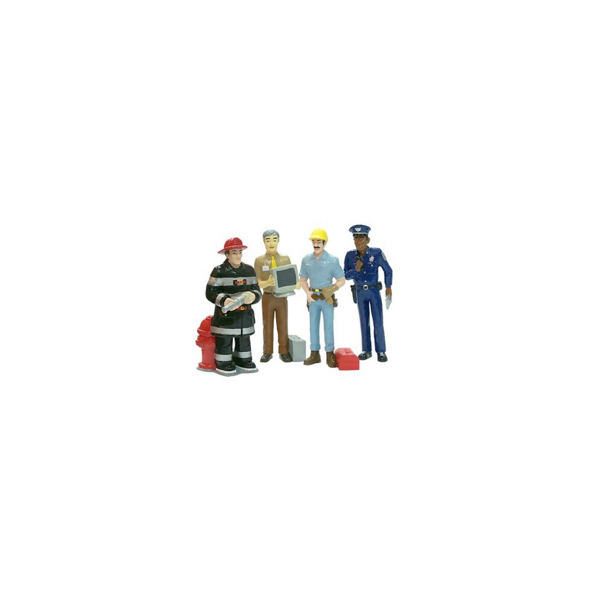 Block Play People Community Set of 11