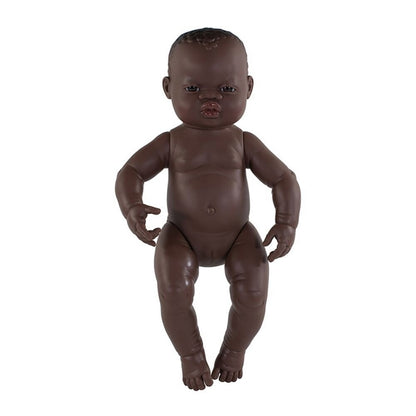 Newborn Baby Doll African Girl 40 cm