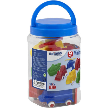 Minimobil: 9 cm (9 pieces)