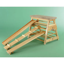 Niels Larsen Ribbed Bar Box (With Transport Gear) - Wood - 91Cm