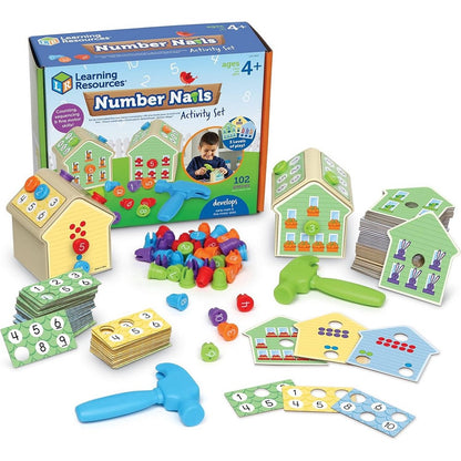 Number Nails! Activity Set
