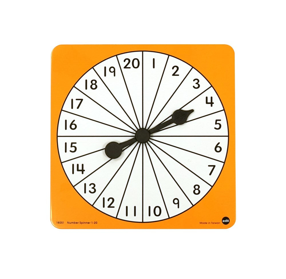 **Number Spinner 1-20