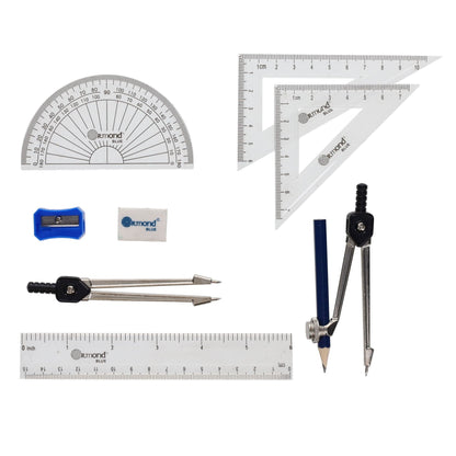 ** Ormond Blue Maths Set 9pcs