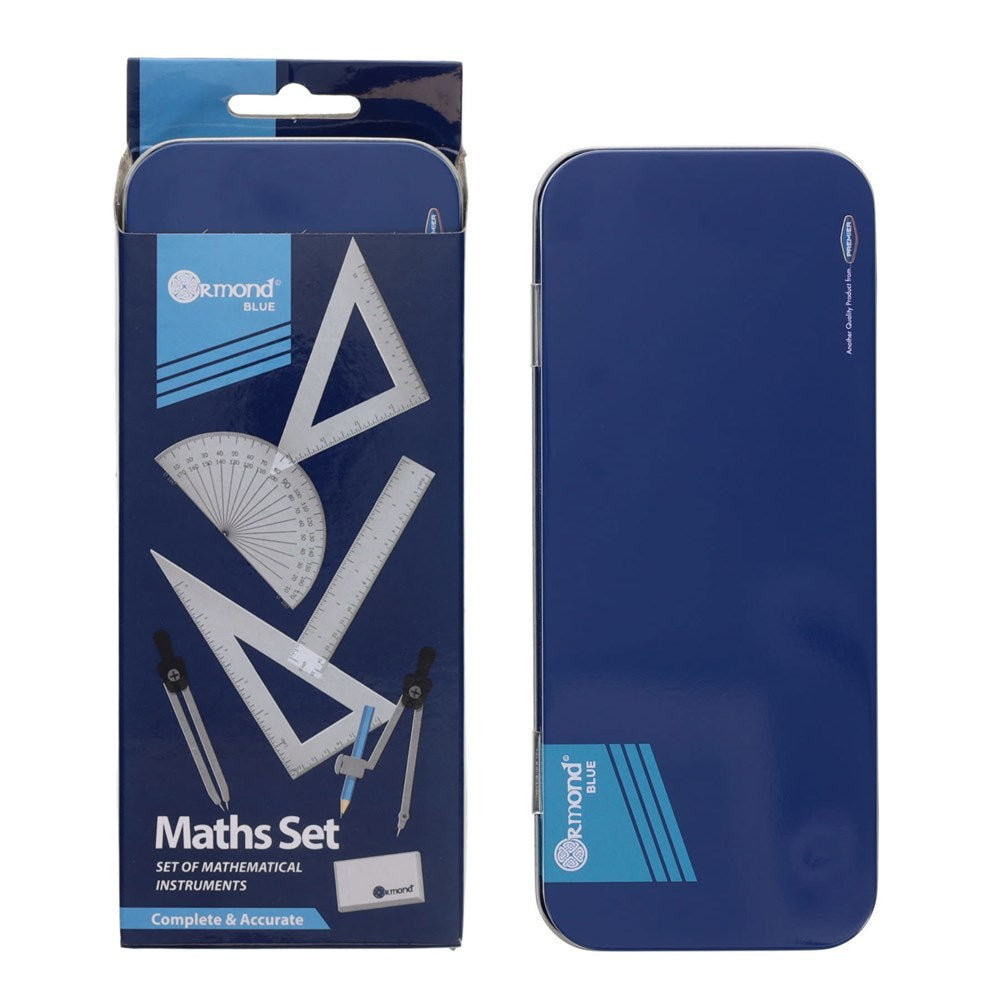 ** Ormond Blue Maths Set 9pcs