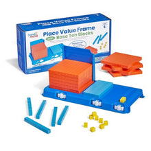 Place Value Frame with Base Ten Blocks