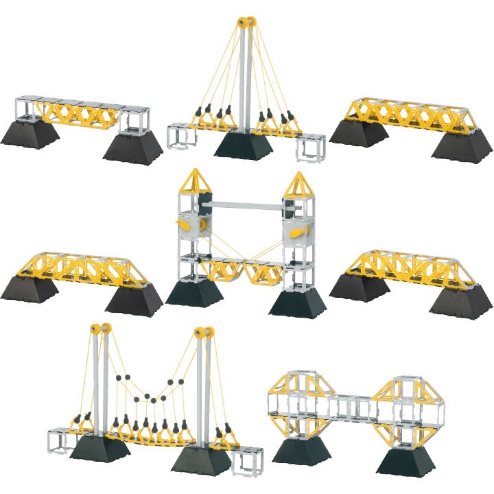 Polydron Original Bridges Class Set