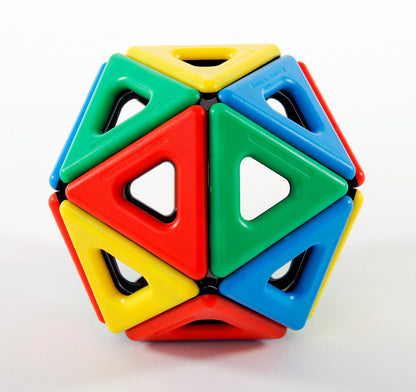 Magnetic Polydron Platonic Solids Set