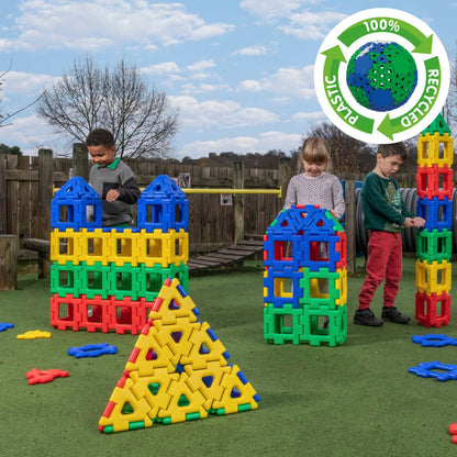 Giant Polydron Super Value Set