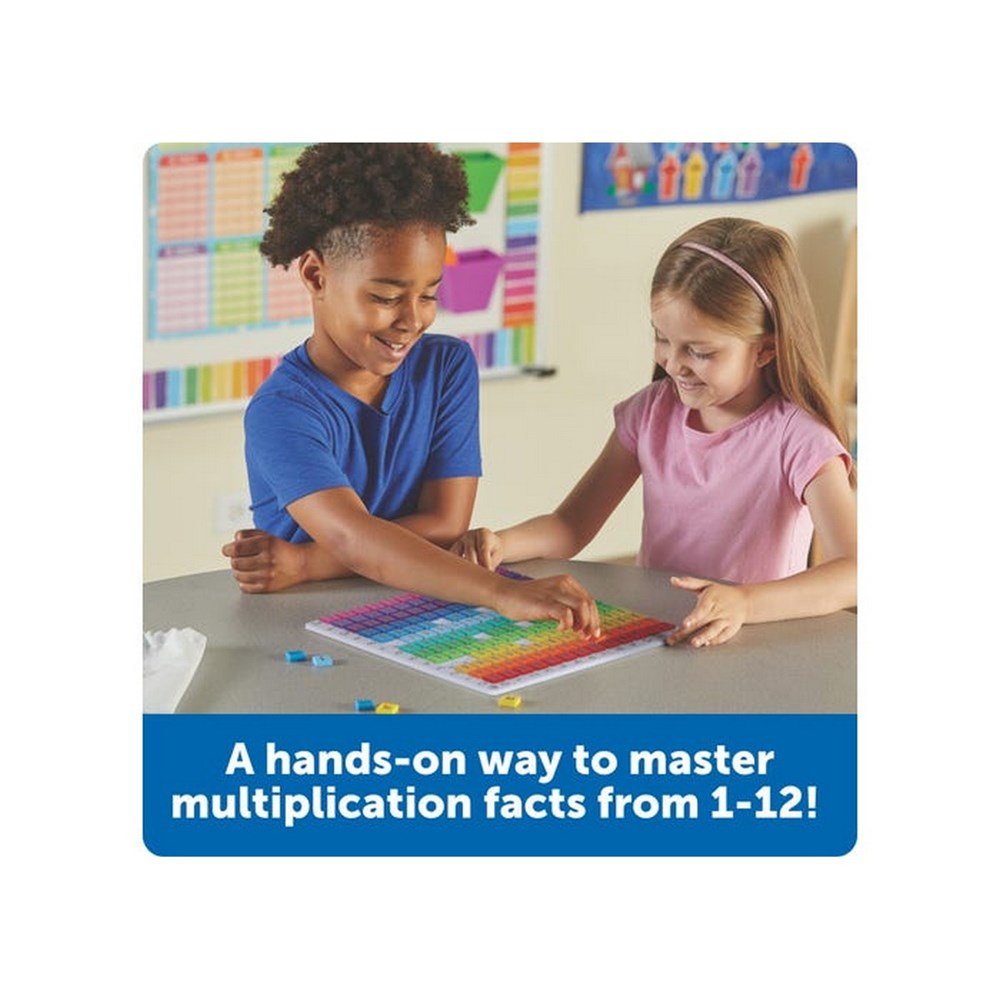 Rainbow Multiplication Board
