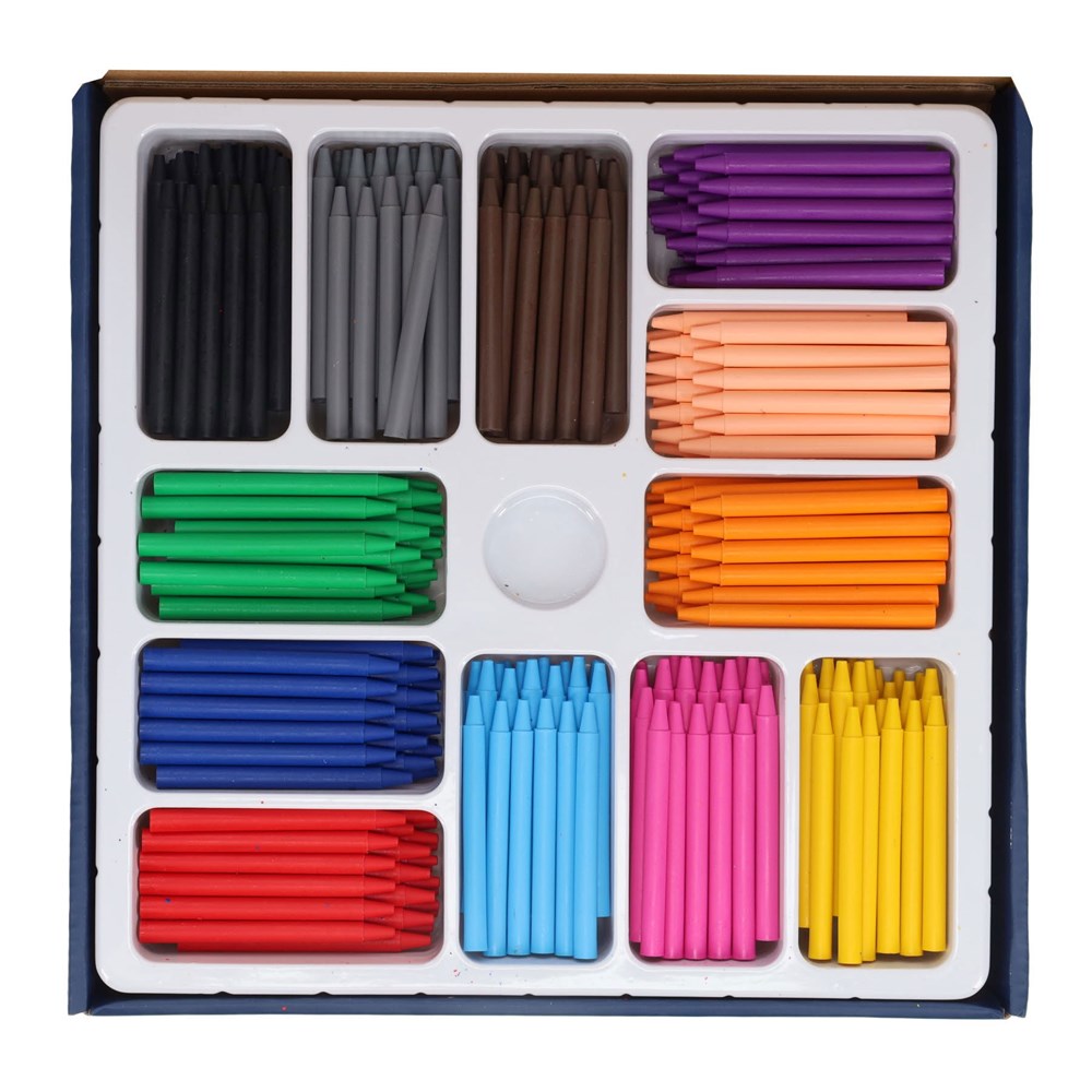 Class Collection Round Grip Crayons Pack of 288
