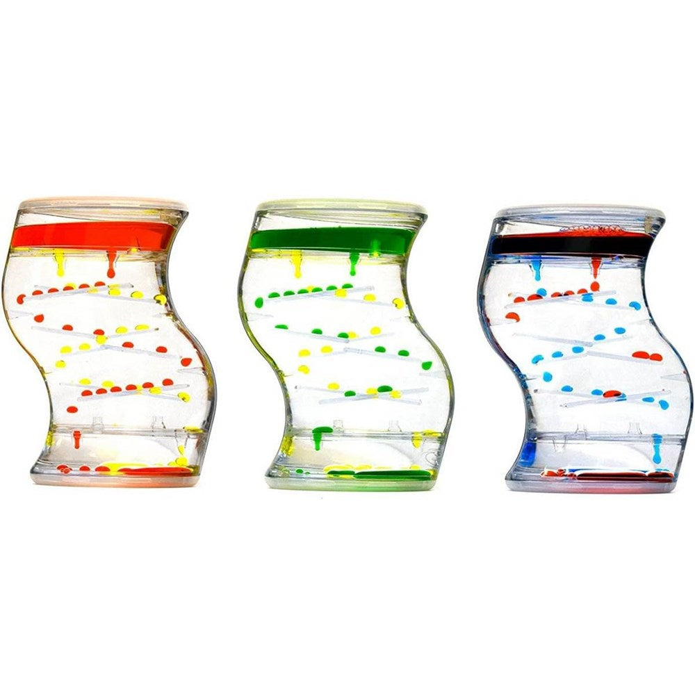 Cleverco Sensory Dual Colour Liquid Shape - 3 Pack Assorted