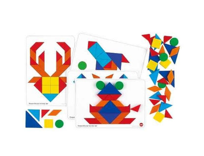 ** Edx Education Shape Blocks Activity Set - 112pcs