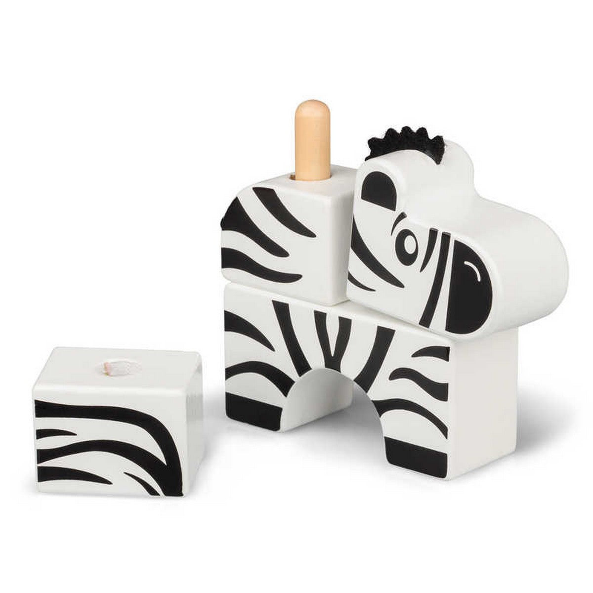 **Stack and Play Wooden Safari Animals