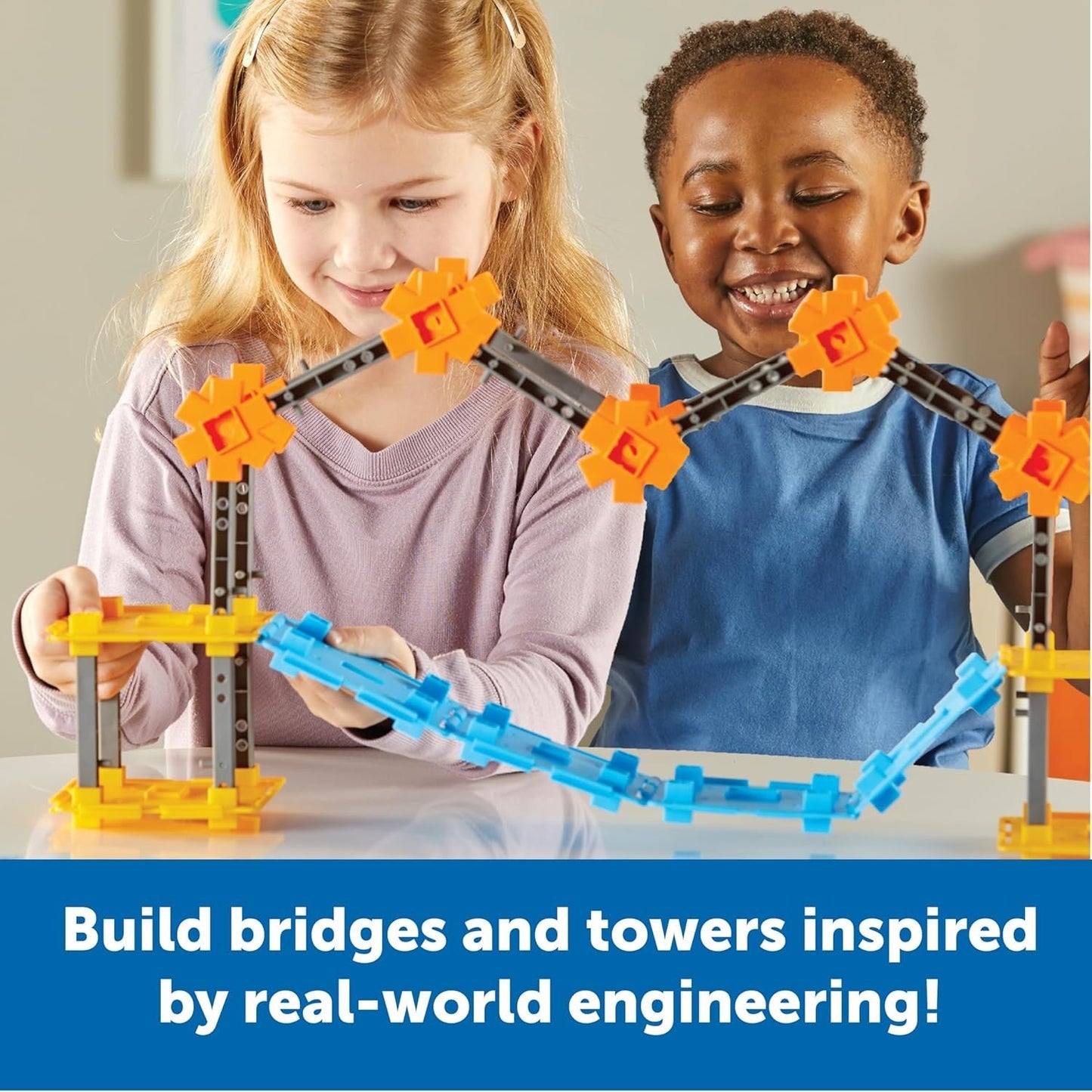Learning Resources STEM Explorers Bridge Builders Classroom Set