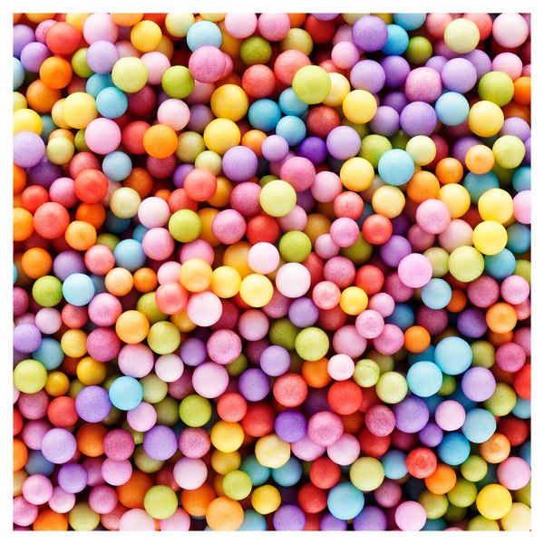 Mini Rainbow Styrofoam Balls