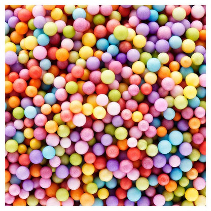 Mini Rainbow Styrofoam Balls