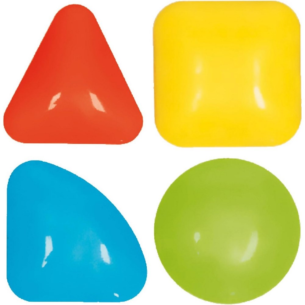 Miniland Superpegs (64 pieces) - Primary Colors