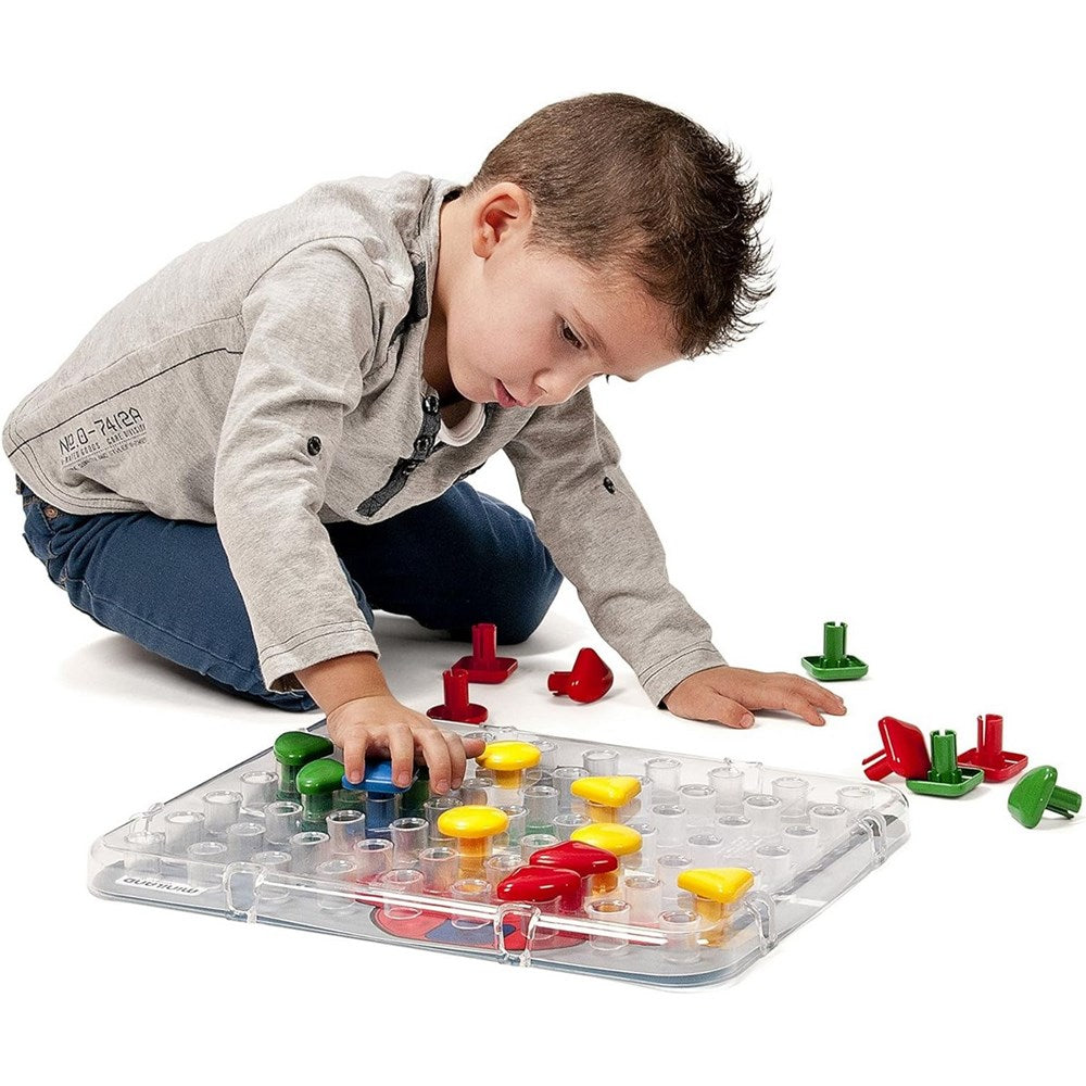 Miniland Superpegs Mini (32 pieces) - Primary Colors