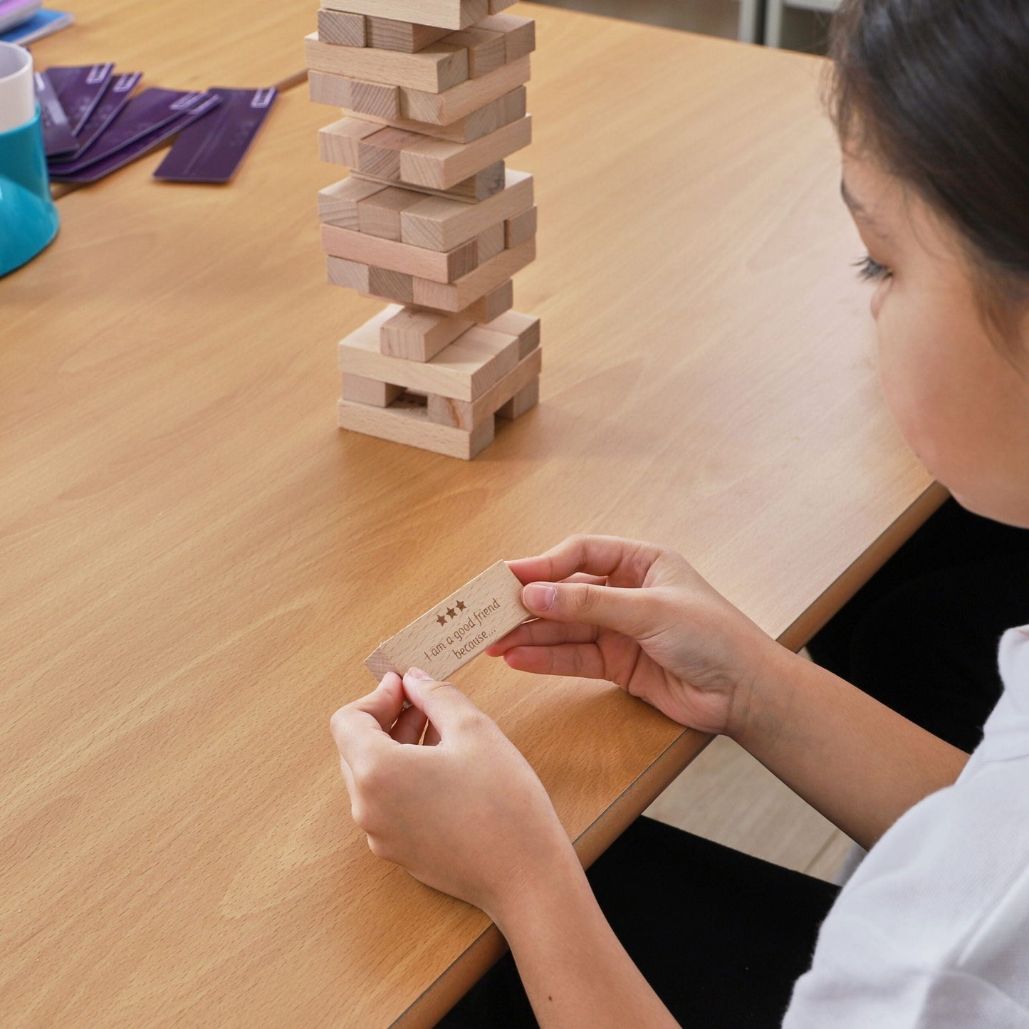 LDA Wood Talking Tower Social Skills