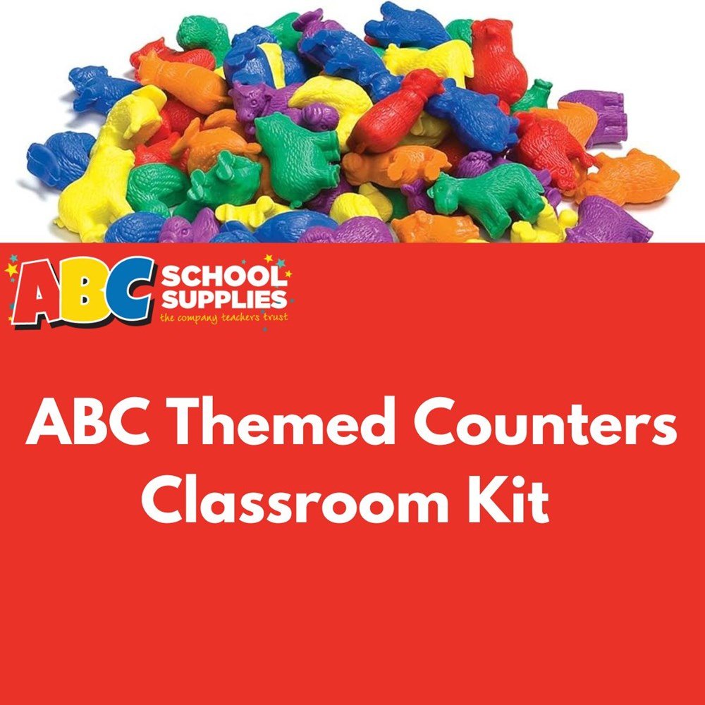 ABC Themed Counters Classroom Kit - ABC School Supplies