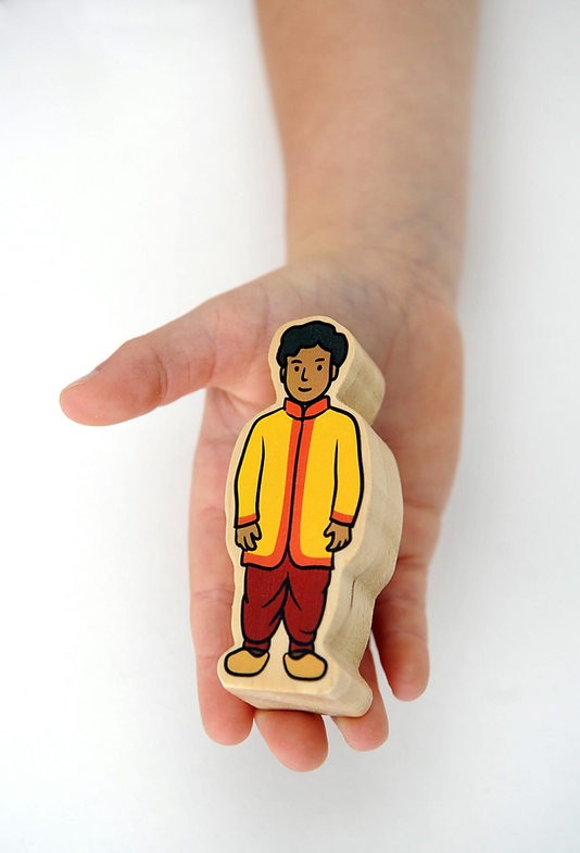 The Wooden Village People Play Figures