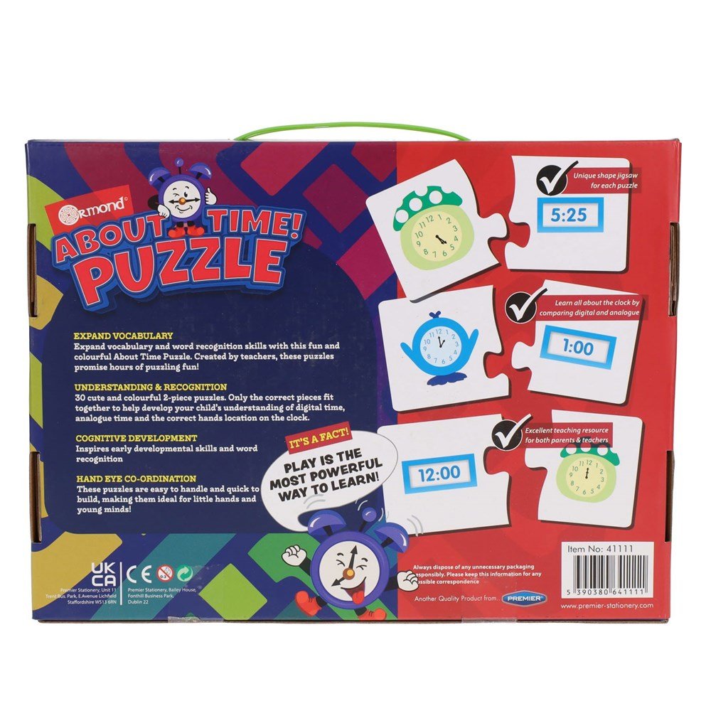 **About Time Puzzle - ABC School Supplies