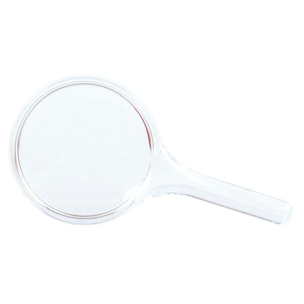 **Acrylic Hand Magnifier 35Mm - Pack Of 10 - ABC School Supplies