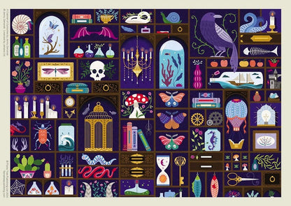 Adult Jigsaw Puzzle: Jenny Zemanek: A Cabinet Of Curiosities : 1000 - Piece Jigsaw Puzzles - ABC School Supplies