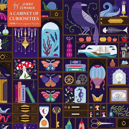 Adult Jigsaw Puzzle: Jenny Zemanek: A Cabinet Of Curiosities : 1000 - Piece Jigsaw Puzzles - ABC School Supplies