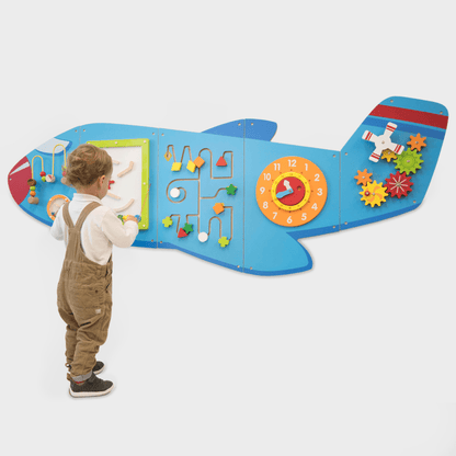 Aeroplane Activity Wall Panels - ABC School Supplies