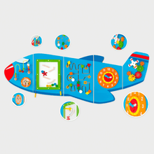 Aeroplane Activity Wall Panels - ABC School Supplies