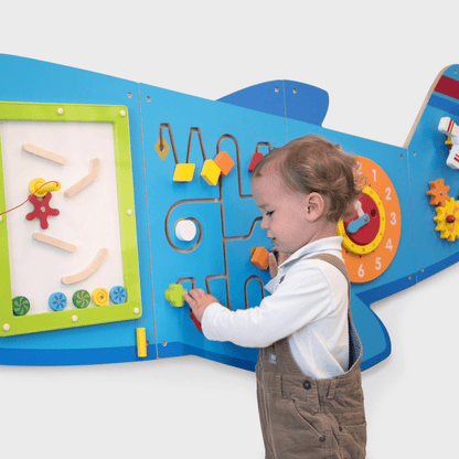 Aeroplane Activity Wall Panels - ABC School Supplies