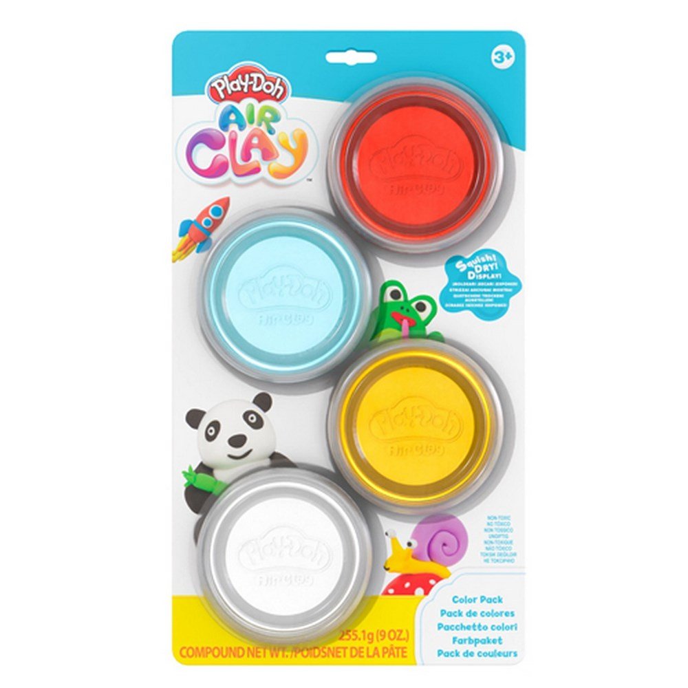 **Air Clay 4 X Container Pack - ABC School Supplies