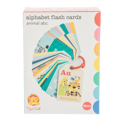 Alphabet Flash Card - Animal Abc - ABC School Supplies