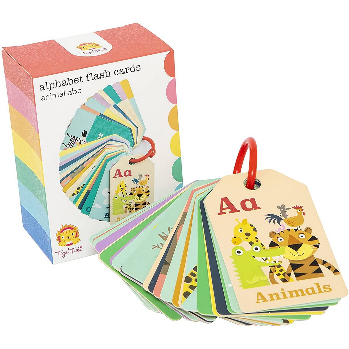 Alphabet Flash Card - Animal Abc - ABC School Supplies