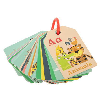 Alphabet Flash Card - Animal Abc - ABC School Supplies