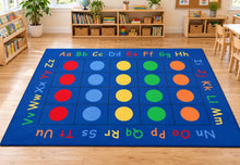 Alphabet Rectangular Carpet 257x180cm - ABC School Supplies