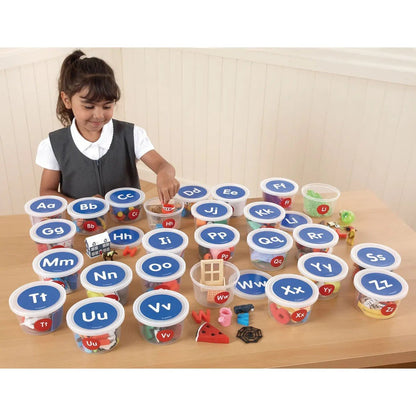 Alphabet Sounds Teaching Tubs - Pack Of 26 - ABC School Supplies