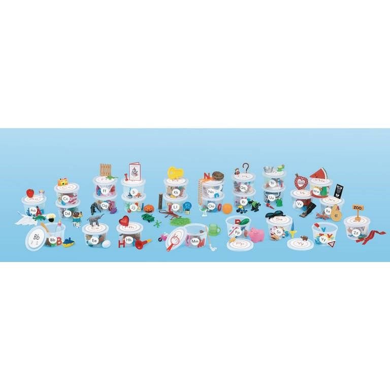 Alphabet Sounds Teaching Tubs - Pack Of 26 - ABC School Supplies