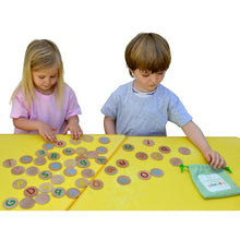 Alphabet Wooden Matching Pairs - ABC School Supplies