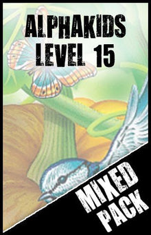 Alphakids Transitional Level 15 Mixed Pack - ABC School Supplies